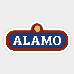 ALAMO BEER Sticker